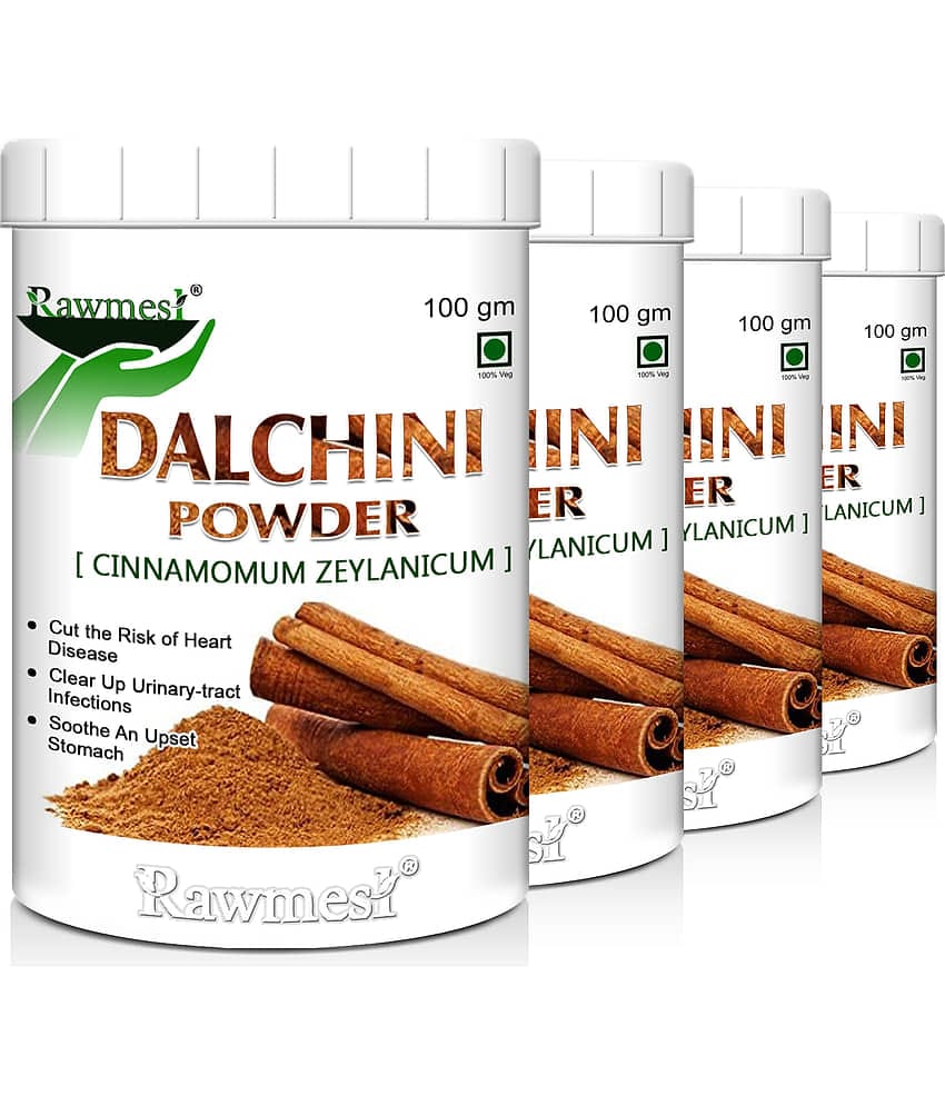 rawmest Dalchini Powder 400 gm Cinnamon Pack of 4