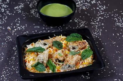 Pudina Chicken Hyderabadi Biryani