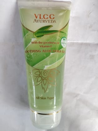 Vlcc Ayurveda Soothing aloe vera gel With the goodness of Vitamin e 