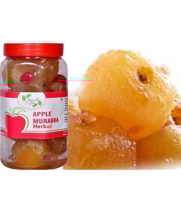 Natural Diet Herbal Sweet Kashmari Apple Murabba Premium Murabba Jar ||Ghar Ka Murabba ||Mouth-Watering Pickle 1 kg