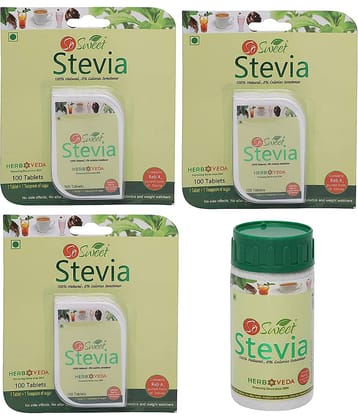 So Sweet Natural sweetener Sugar Substitute Tablets 300 g Pack of 3