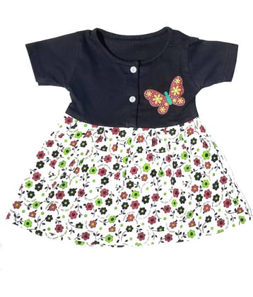 TRITI Baby Girls 100% Cotton Frocks ( Pink )