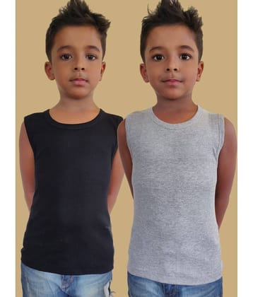 Hap Kings Pack of 2 Boys Cotton ( Multicolor )