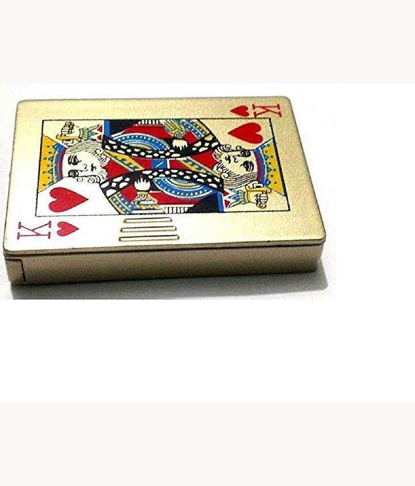 PAAVI Silver Iron Cigarette Lighter ( Pack of 1 )