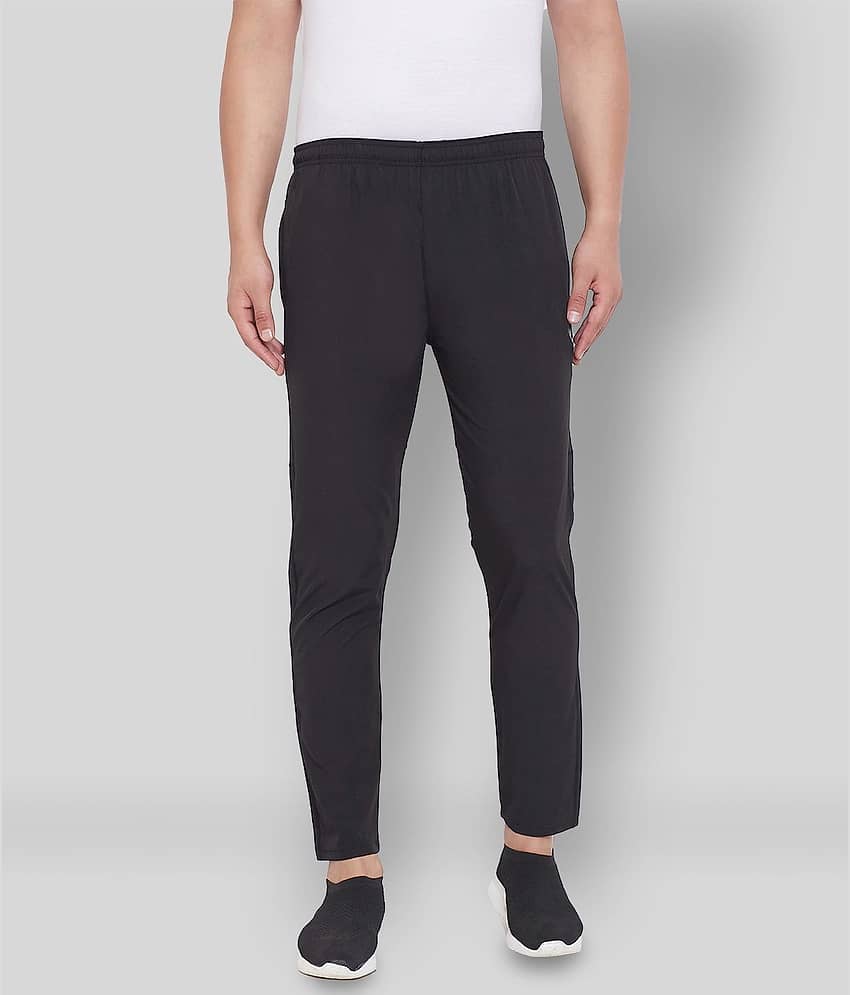 RANBOLT -  Black Polyester Men's Sports Trackpants ( Pack of 1 )