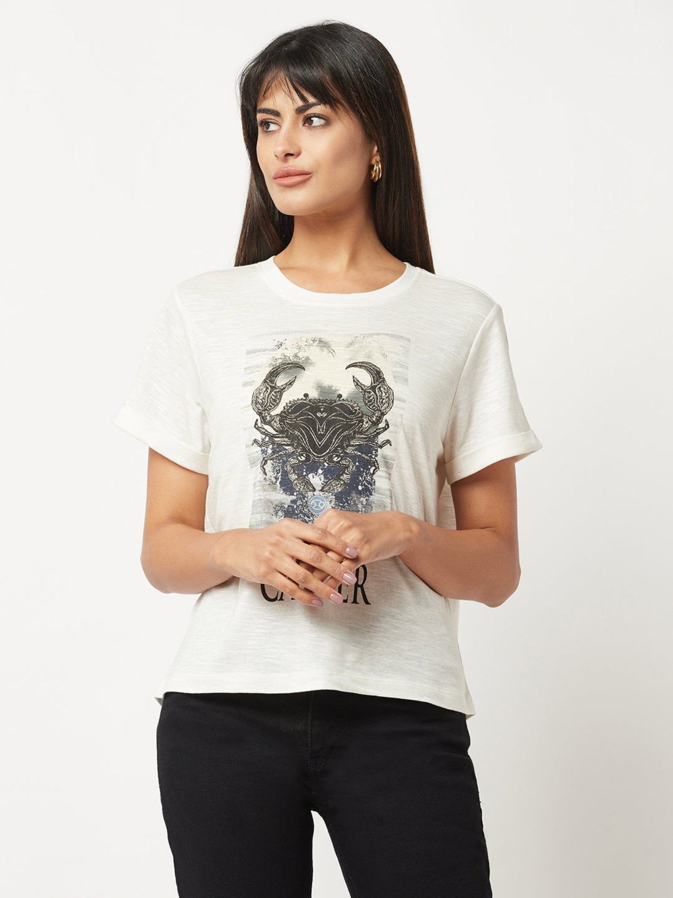 Cancer Zodiac Sign T-Shirt
