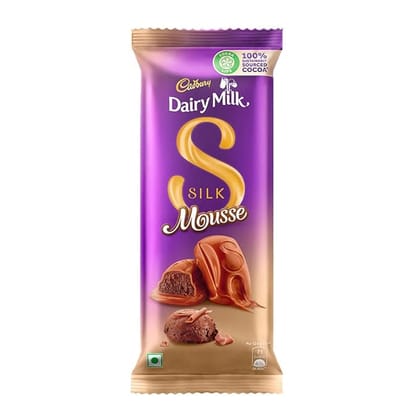 Cadbury Dairy Milk Silk Dairy Milk Silk Mousse - Chocolate Bar, 116 g Cadbury Dairy Milk Silk Dairy Milk Silk Mousse - Chocolate Bar, 116 g