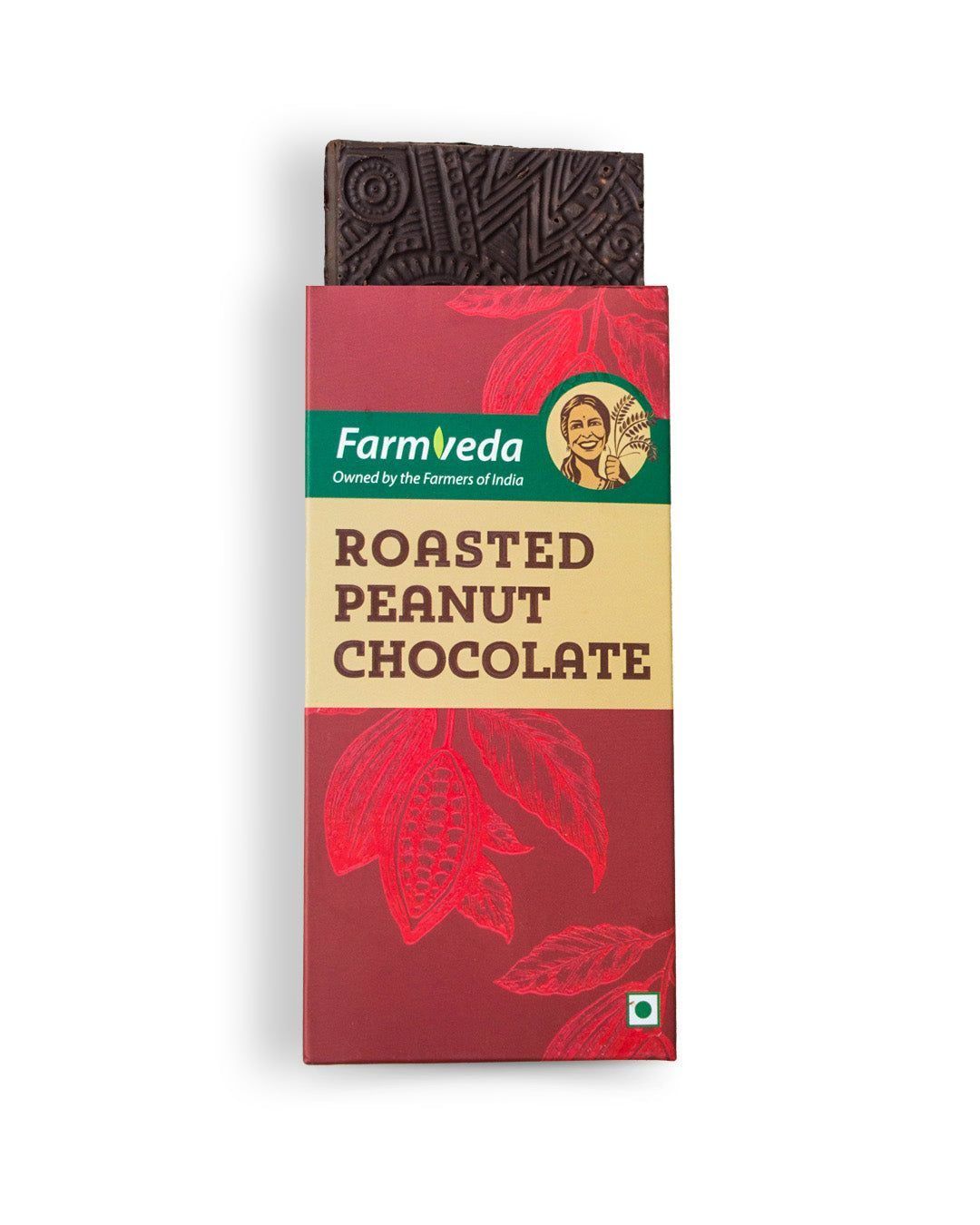 Farmveda Roasted Peanut Chocolate - Pack of 2