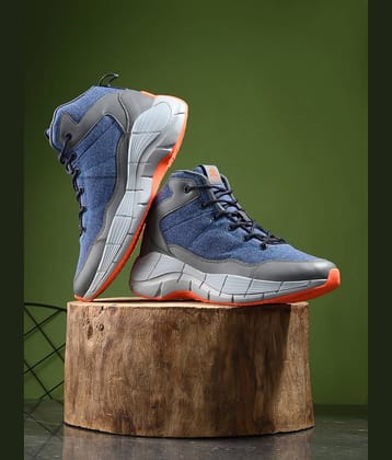 OFF LIMITS S.W.A.T. Navy Basketball Shoes