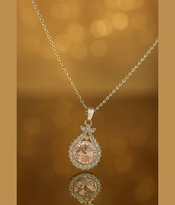 SHANKH-KRIVA Silver Pendant ( Pack of 1 )