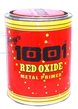 1001 Red Oxide Metal Primer St I Best use on Gates, grills, fences with Rust prevention, Excellent adhesion - 1 Ltr. 1001 Red Oxide Metal Primer St I Best use on Gates, grills, fences with Rust prevention, Excellent adhesion - 1 Ltr.