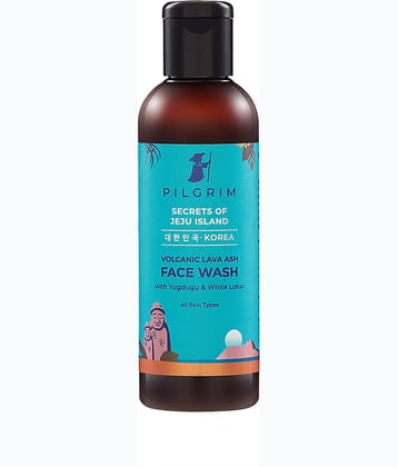 Pilgrim Volcanic Lava Ash Face Wash,100 ml
