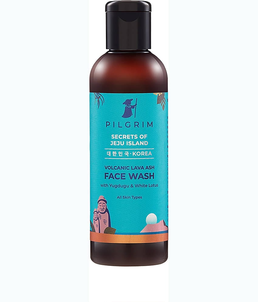 Pilgrim Volcanic Lava Ash Face Wash,100 ml