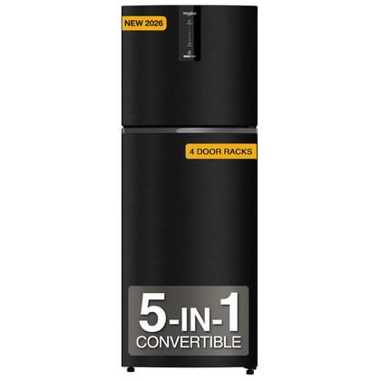 Whirlpool 308 L 3 Star Convertible Frost Free inverter Double Door Refrigerator (IF INV 355 OMEGA BLACK(3S) CONV-Y, 2026 Model) Whirlpool 308 L 3 Star Convertible Frost Free inverter Double Door Refrigerator (IF INV 355 OMEGA BLACK(3S) CONV-Y, 2026 Model