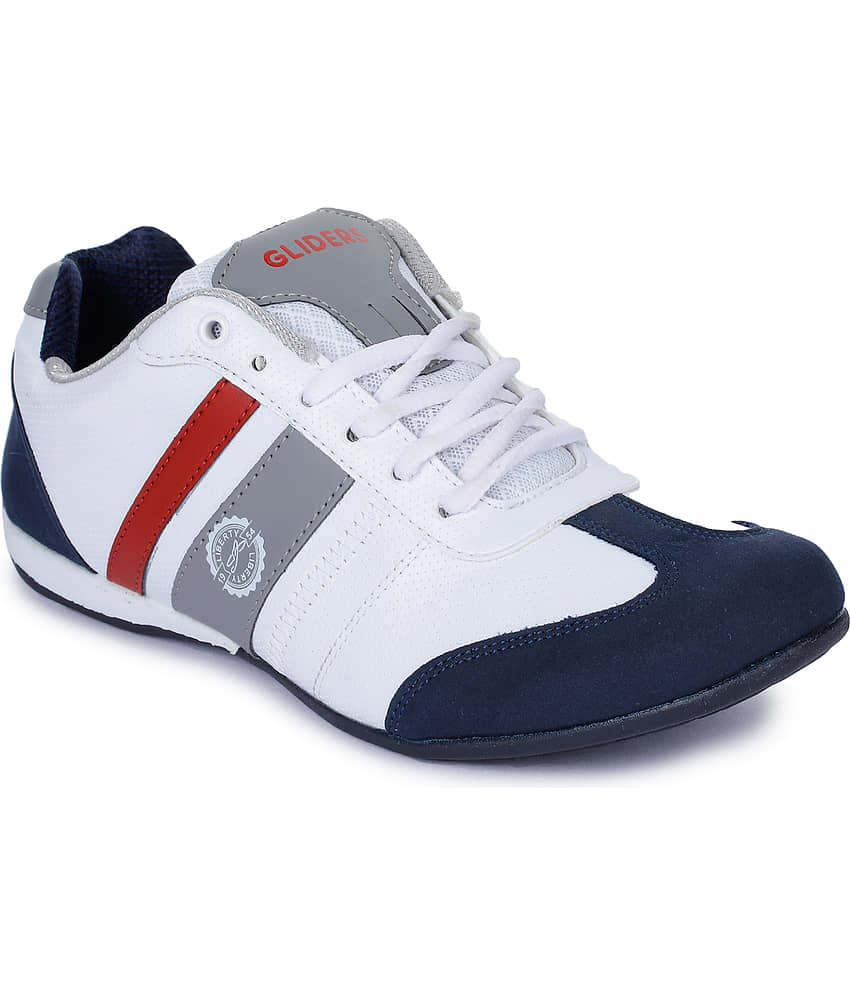 Liberty Lifestyle White Casual Shoes