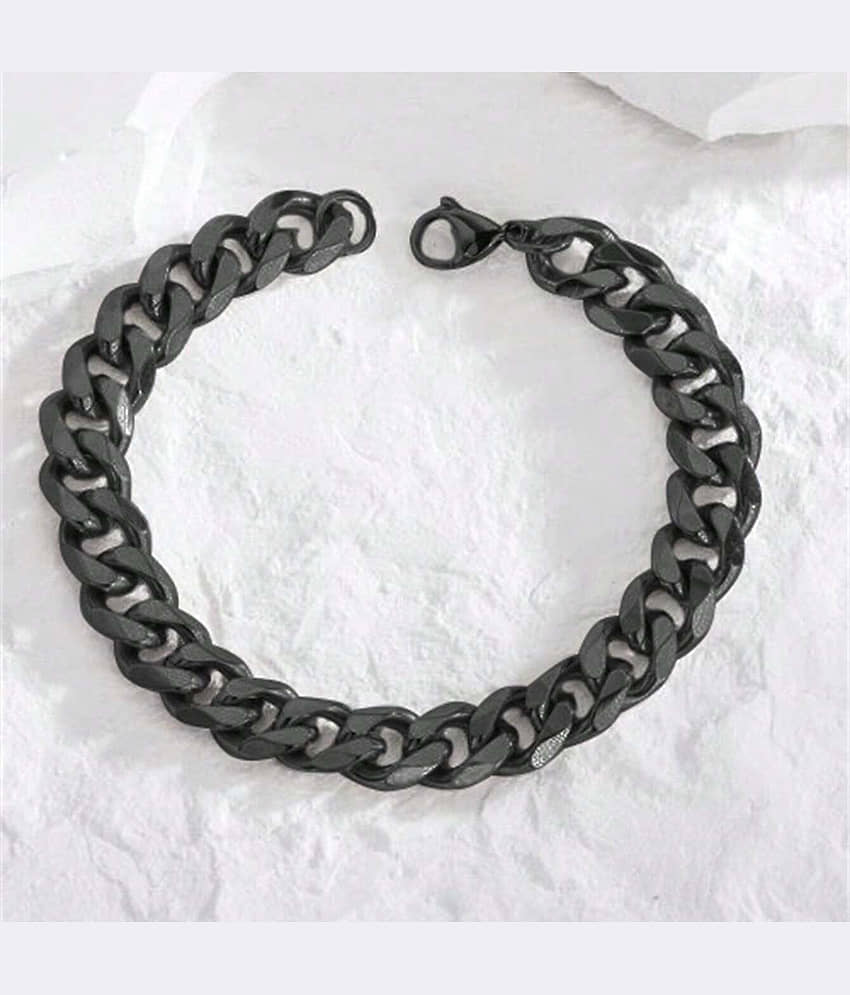 Thrillz Black Bracelet ( Pack of 1 )