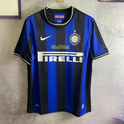 Inter Milan 2009-2010 Home Retro Jersey-S