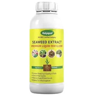 Premium Seaweed Extract Liquid  For all Plants  Garden for Growth  Flowering