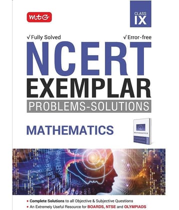 MTG NCERT Exemplar Problem Solutions Mathematics Class 9 - Complete Solution to all Objective and Subjective Questions
