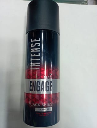 Intense Man Engage Black skies 24 hours Raw chemistry Deo spray 