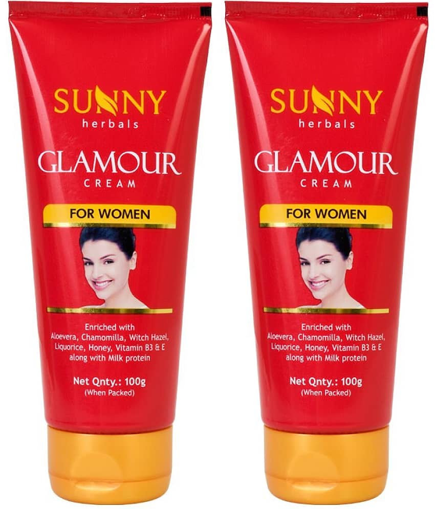 SUNNY HERBALS Glamour Cream for Women Day Cream 100 gm Pack of 2