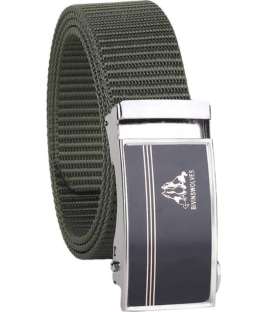 SILKSHOPPING - Nylon Men's Casual Belt ( Pack of 1 )