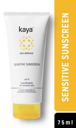 kaya Sensitive Sunscreen Spf 15