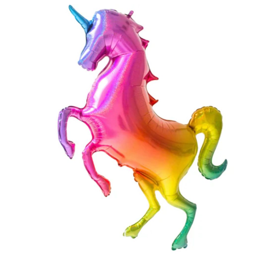 Unicorn Air Loonz Stnading Balloon 50" - Party and Festive Needs | Buy online on ZillyBuy