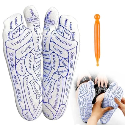 Acupressure Reflexology Socks With Stick (Pack of 1)