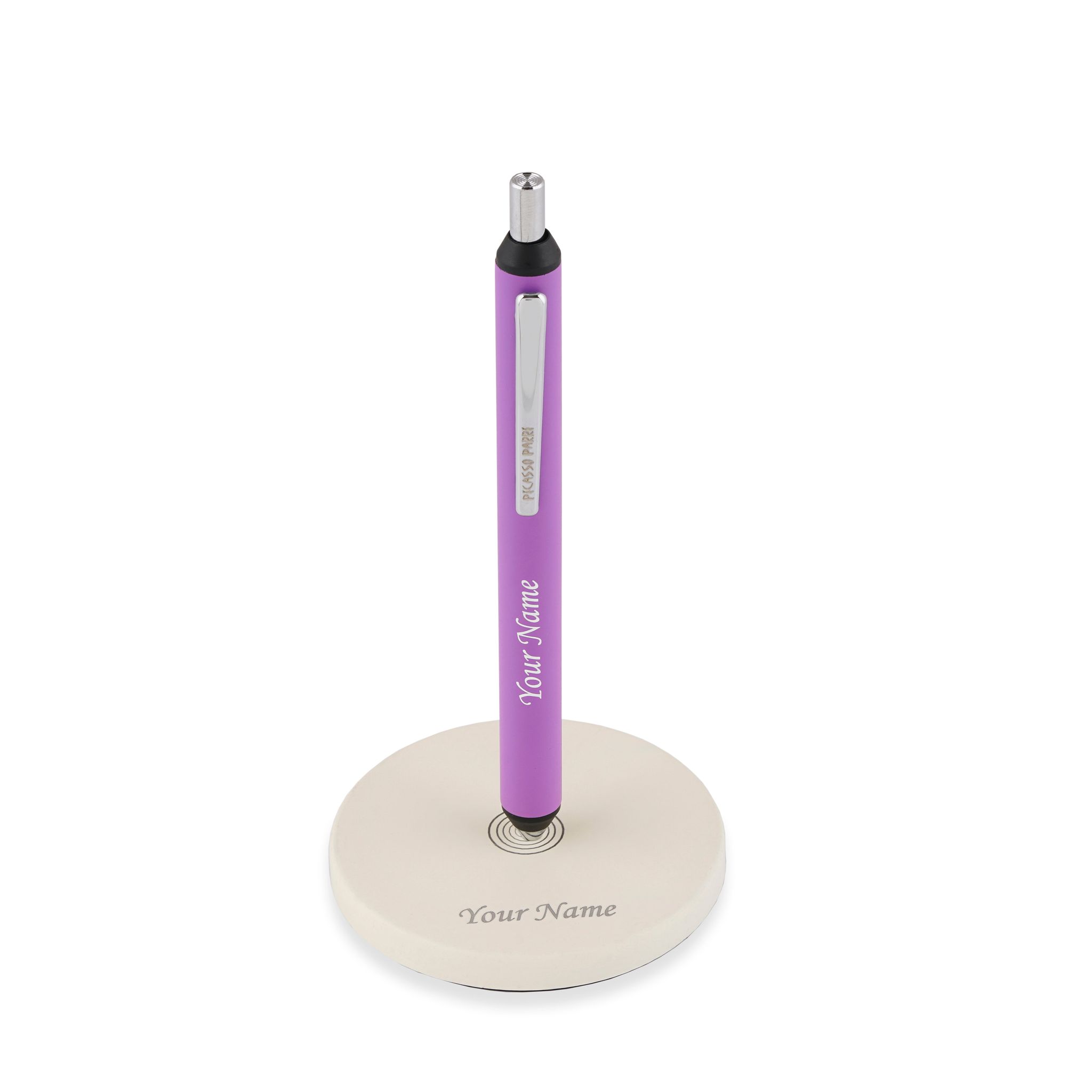 Hector Plain Magnetic Pen Stand-Purple