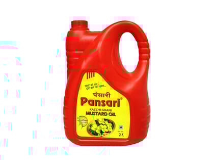 Pansari Mustard Oil 2 Litre - Can