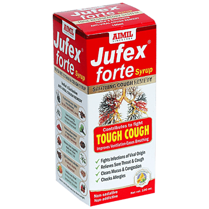 Aimil jufex forte cough syrup 