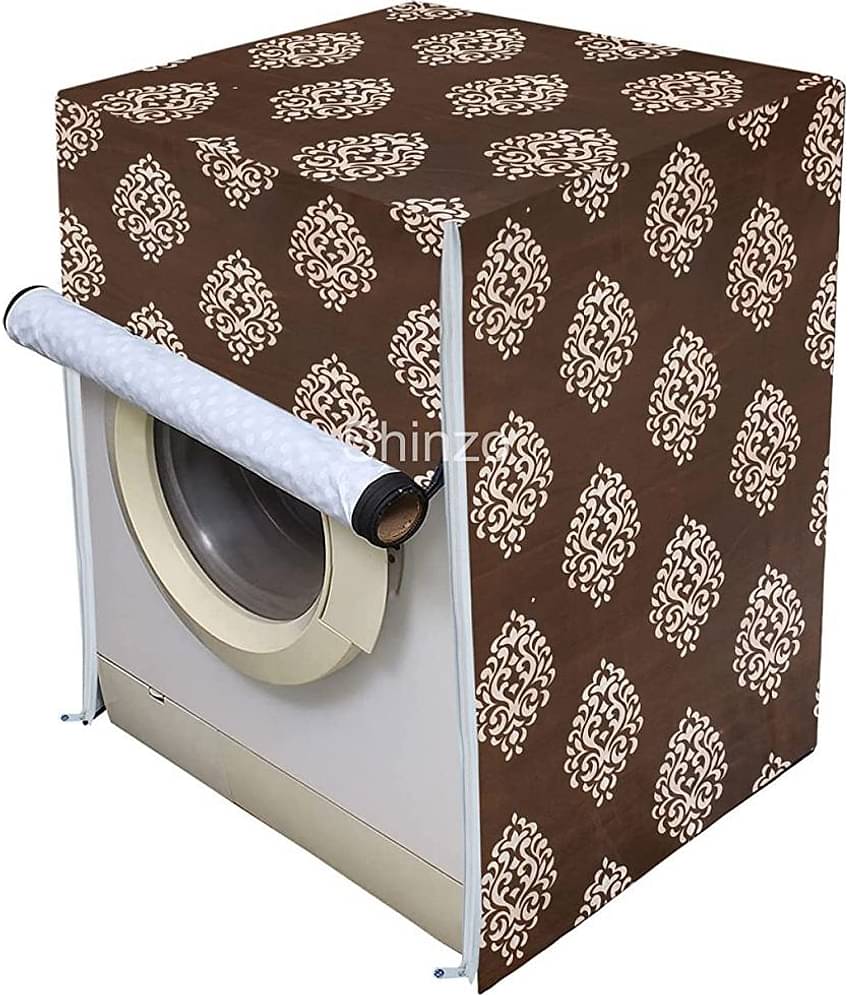 Front Load Washing Machine Cover Compatiable For 6 kg,7 kg - Maroon