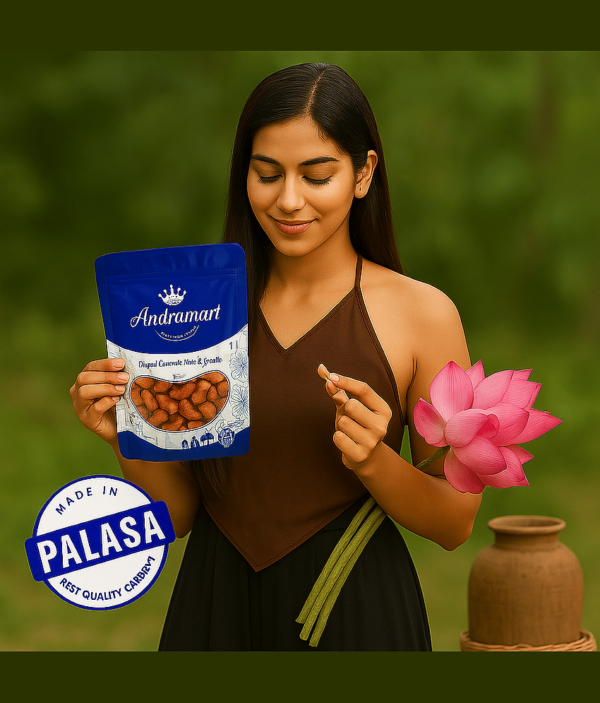 ANDRA MART Cashew nut (Kaju) Red Chilli of 500 gms