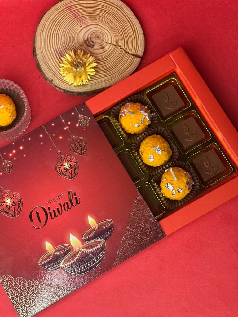 3 Mithai Candles 6 Diwali Theme Chocolate