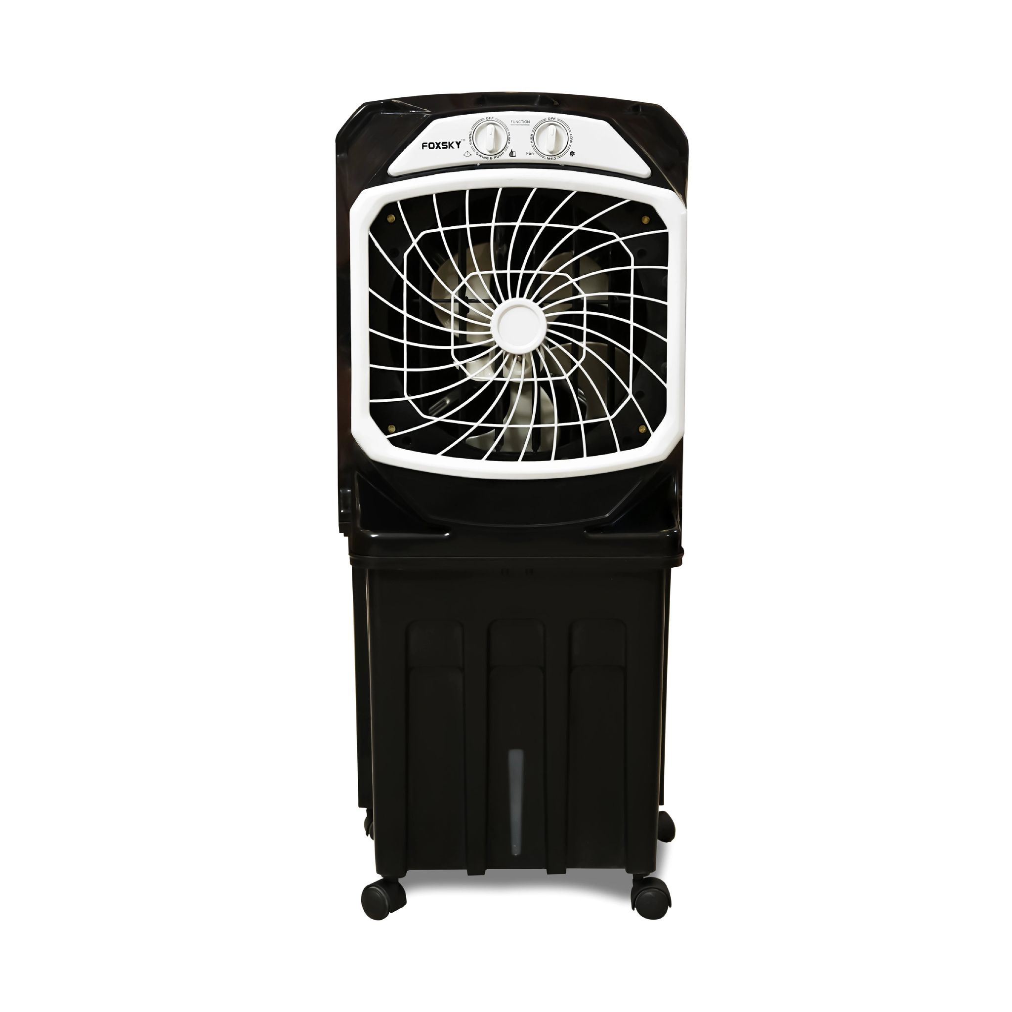 FOXSKY 45 L Room/Personal Air Cooler With Honeycomb Pads Multilayer Cooling (White, Cool Master)