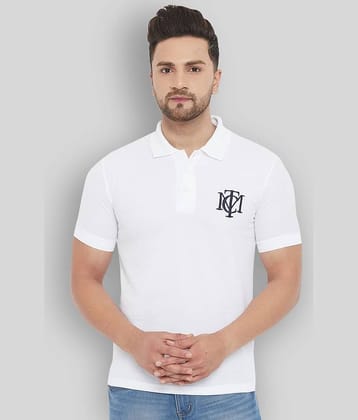 The Million Club Pack of 1 Polyester Regular Fit Solid Half Sleeves Men's Polo T Shirt ( White ) The Million Club Pack of 1 Polyester Regular Fit Solid Half Sleeves Men's Polo T Shirt ( White )