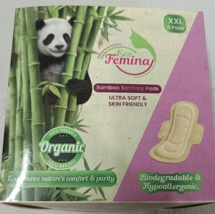 Eco Femina Bamboo Sanitary Pads - XXL Size