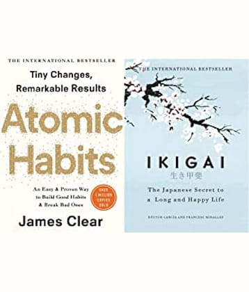 Atomic Habits + Ikigai (Set of 2 Books)