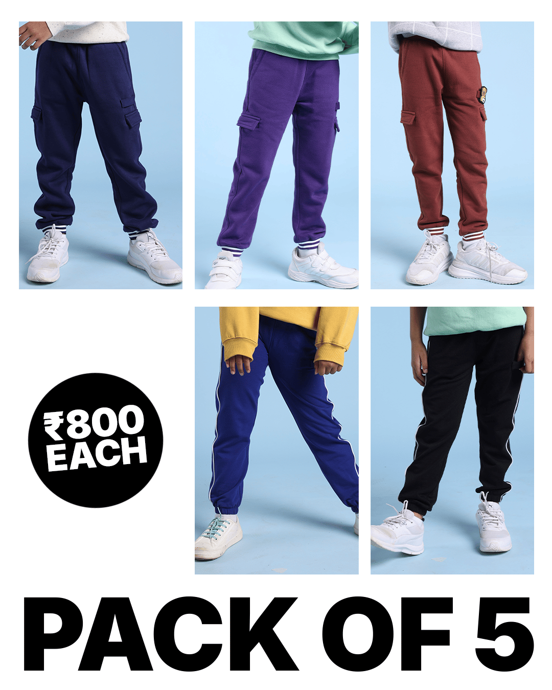 5-Pack Winter Joggers-5-6