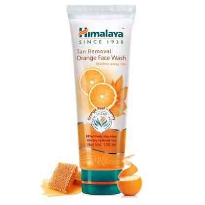 TAN REMOVAL ORANGE FACE WASH 100ML INDIA