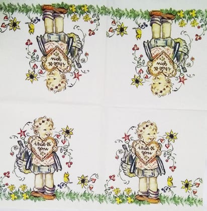Decoupage Napkin / Tissue papers - 33cm by 33cm - GT1092
