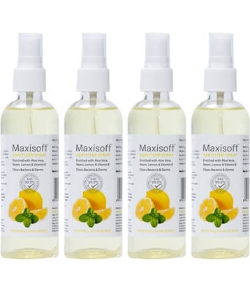 MAXISOFT - Refreshing Hand Sanitizer 120 mL ( Pack of 4 )