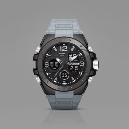 Carlington Analog Digital Sports Watch - 9105