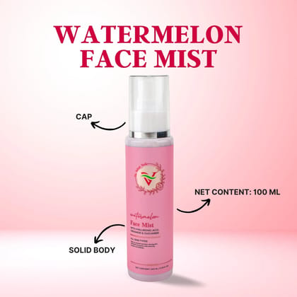 The Velvet Veils Watermelon Face Mist 100 ML