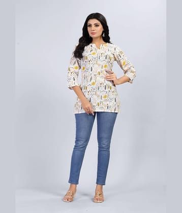 Linen Short Kurti For Women (Pack of 1)