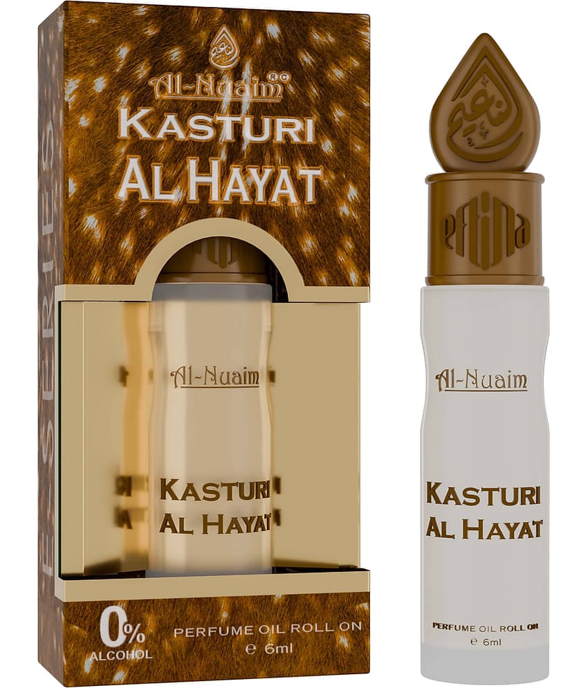 Al-Nuaim Kasturi Non- Alcoholic 7ml Attar ( Pack of 1 )