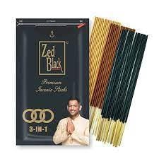 ZED BLACK 3 IN 1 AGARBATTI