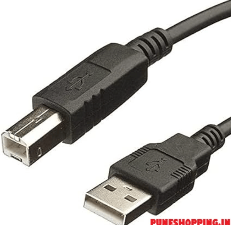 HYNET USB 2.0 High Speed Printer Scanner Cable A Male to B Male for HP, Canon, etc (1.5 Meter)(Black)