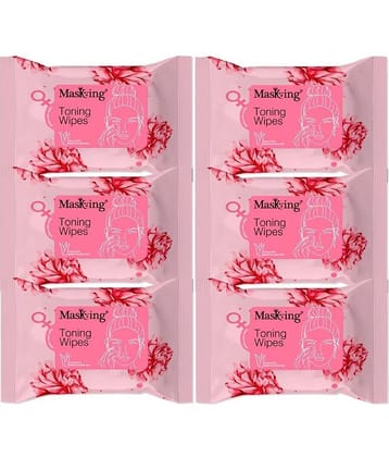 Masking Wet Wipes ( 60 Pcs ) Pack of 6